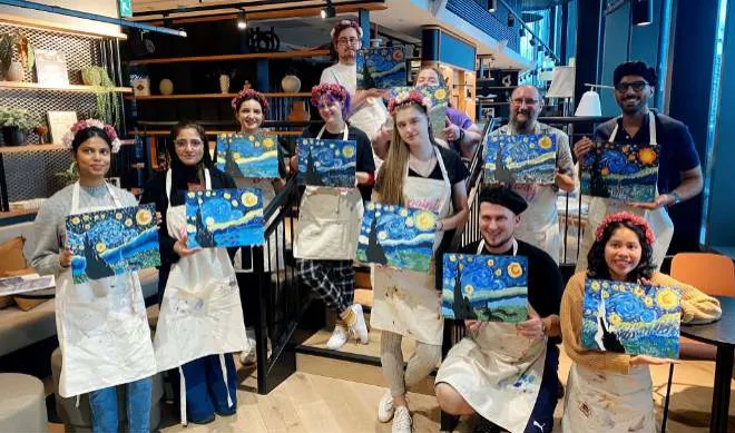 SIP AND PAINT